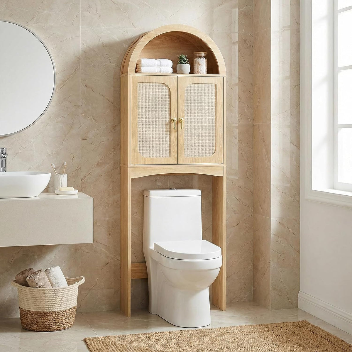 ArcHaven Bathroom Cabinet